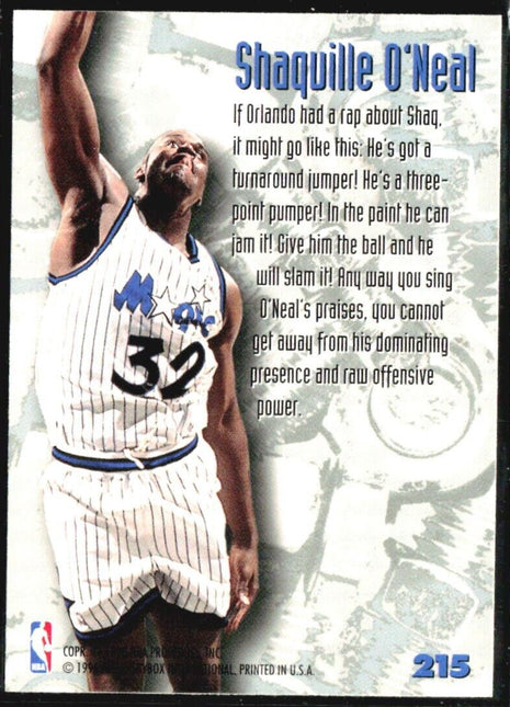 1995-96 Fleer Metal - #215 Shaquille O'Neal