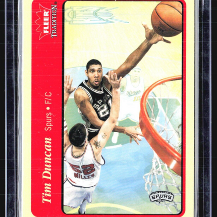 2004-05 Fleer Tradition - #58 Tim Duncan