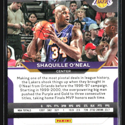 2020-21 Panini Prizm - #207 Shaquille O'Neal Silver