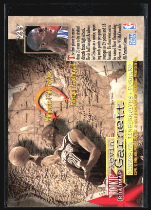 1995-96 Skybox Premium - #233 Kevin Garnett (RC)