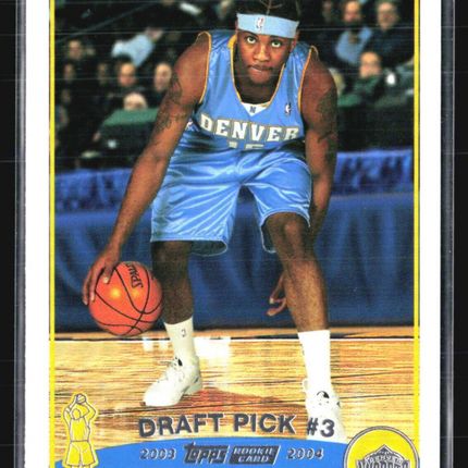 2003-04 Topps - Draft Pick #223 Carmelo Anthony (RC)