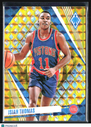 2023-24 Panini Phoenix - #235 Isiah Thomas Gold Prizm /10