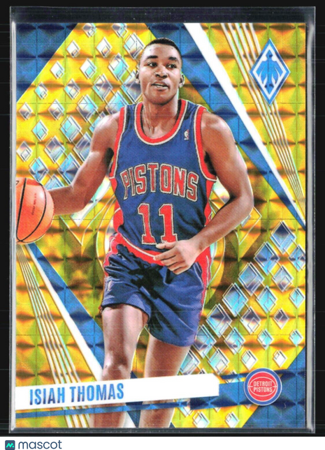 2023-24 Panini Phoenix - #235 Isiah Thomas Gold Prizm /10