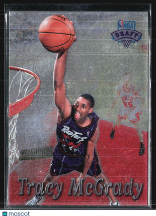 1997 Stadium Club Tracy McGrady NBA Draft Rc #217