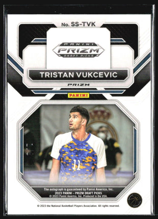 2023 Prizm Draft Tristan Vukcevic Green Scope Rc Auto /8