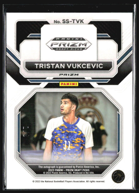 2023 Prizm Draft Tristan Vukcevic Green Scope Rc Auto /8