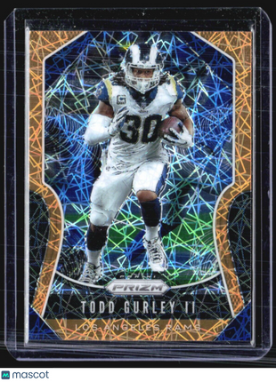 2019 Panini Prizm - Lazer Prizm #243 Todd Gurley II