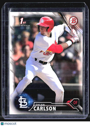 2016 Bowman Draft - Draft Picks #BD-3 Dylan Carlson (RC)