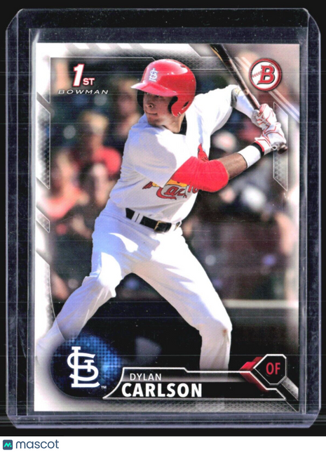 2016 Bowman Draft - Draft Picks #BD-3 Dylan Carlson (RC)
