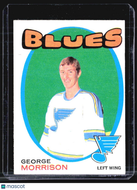 1971-72 O-Pee-Chee - #223 George Morrison (RC)