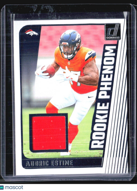 2024 Donruss Audric Estime Rookie Phenoms Jersey