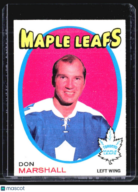 1971-72 O-Pee-Chee - #199 Don Marshall