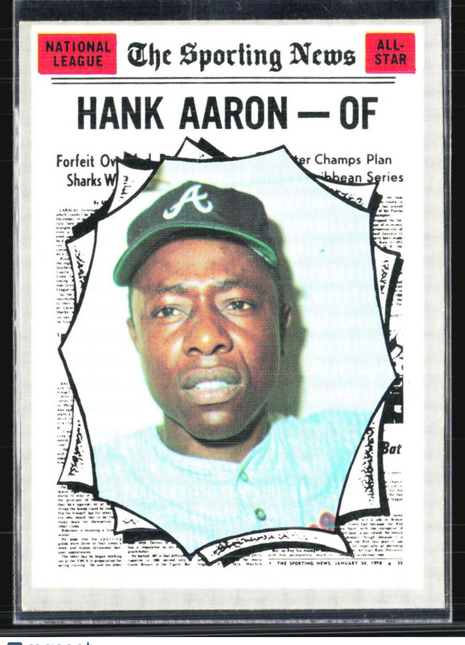 1970 Topps - All Star #462 Hank Aaron