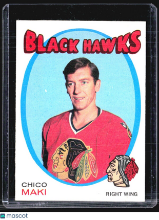 1971-72 O-Pee-Chee - #210 Chico Maki