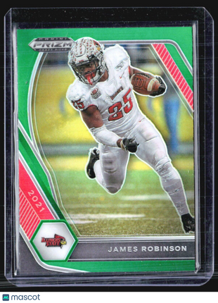 2021 Panini Prizm Draft Picks - #86 James Robinson Green