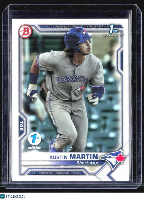 2021 Bowman - Prospects #BP-87 Austin Martin (RC)