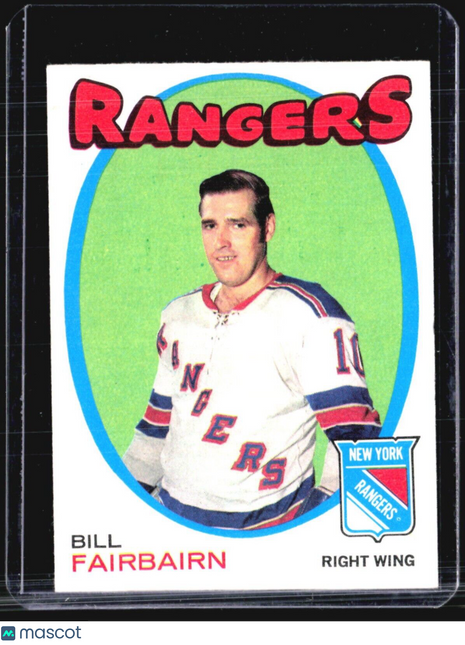 1971-72 O-Pee-Chee - #215 Bill Fairbairn (RC)