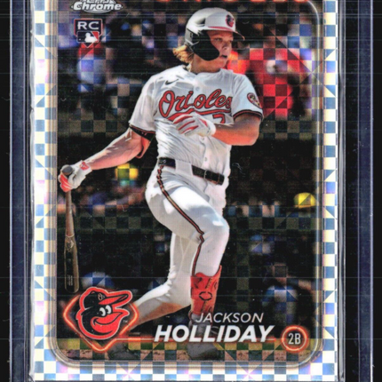 2024 Topps Chrome Update Series - #USC200 Jackson Holliday (RC) Xfractor