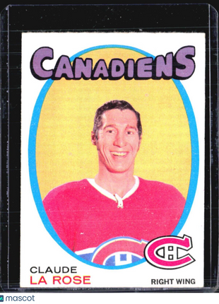 1971-72 O-Pee-Chee - #146 Claude Larose