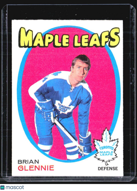 1971-72 O-Pee-Chee - #197 Brian Glennie