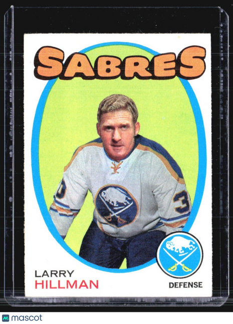 1971-72 O-Pee-Chee - #168 Larry Hillman