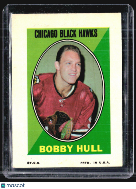 1970-71 Topps - Sticker Stamps Bobby Hull