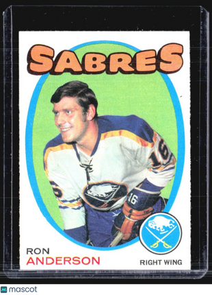 1971-72 O-Pee-Chee - #163 Ron Anderson