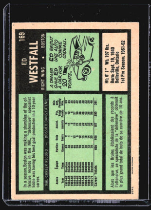 1971-72 O-Pee-Chee Ed Westfall #169