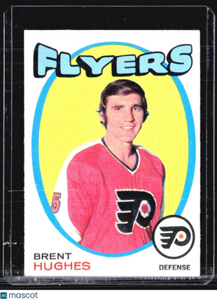 1971-72 O-Pee-Chee - #205 Brent Hughes