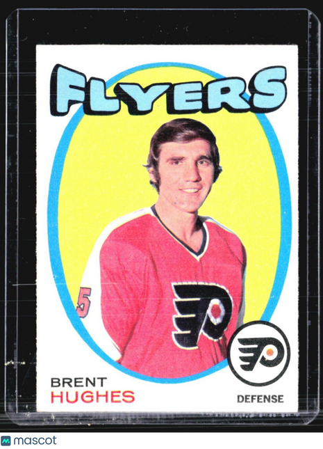 1971-72 O-Pee-Chee - #205 Brent Hughes