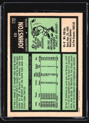 1971-72 O-Pee-Chee - #172 Eddie Johnston