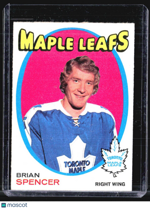 1971-72 O-Pee-Chee - #198 Brian Spencer (RC)