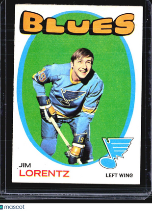 1971-72 O-Pee-Chee - #227 Jim Lorentz