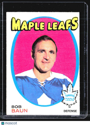 1971-72 O-Pee-Chee - #196 Bob Baun