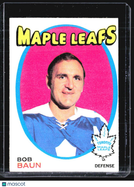 1971-72 O-Pee-Chee - #196 Bob Baun