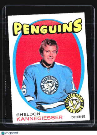 1971-72 O-Pee-Chee - #190 Sheldon Kannegiesser (RC)