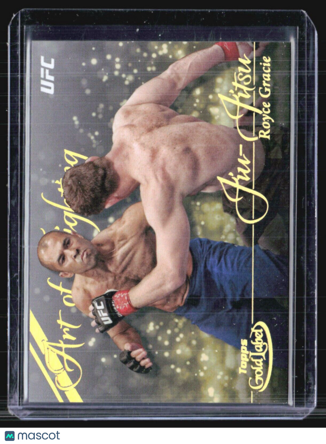 2024 Topps UFC Gold Label Royce Gracie Art of Fighting #AOF-1 Case Hit