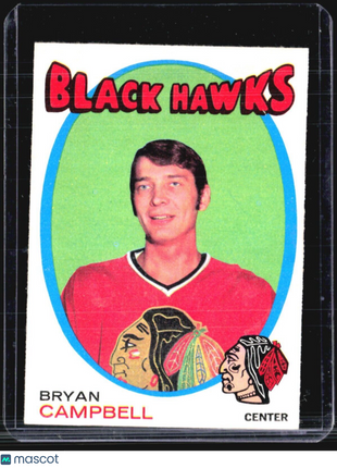 1971-72 O-Pee-Chee - #214 Bryan Campbell