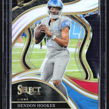 2023 Panini Select - Club Level #268 Hendon Hooker (RC) Die Cut