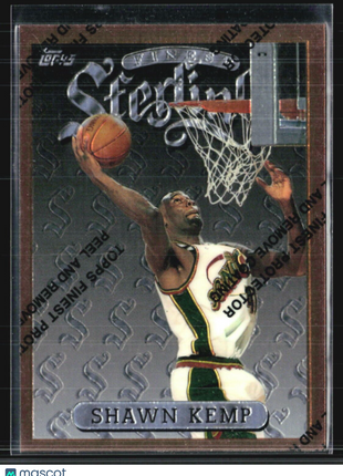 1996-97 Topps Finest - Common - Bronze #14 Shawn Kemp