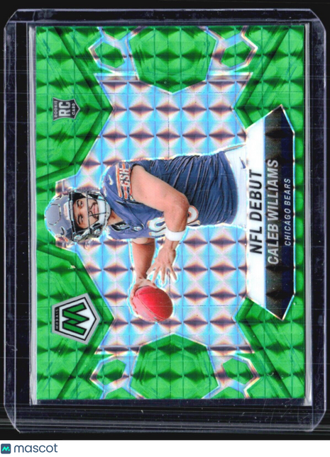 2024 Panini Mosaic - NFL Debut #289 Caleb Williams (RC) Green