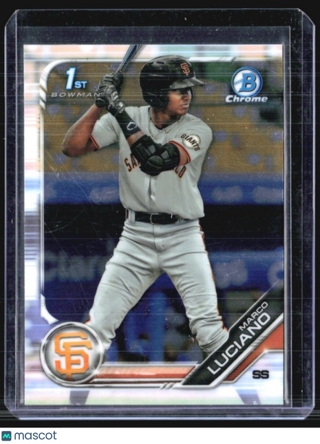 2019 Bowman Chrome Marco Luciano 1st #BCP-82