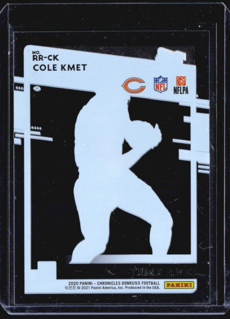 2021 Donruss Clearly Cole Kmet Rated Rookie #RR-CK