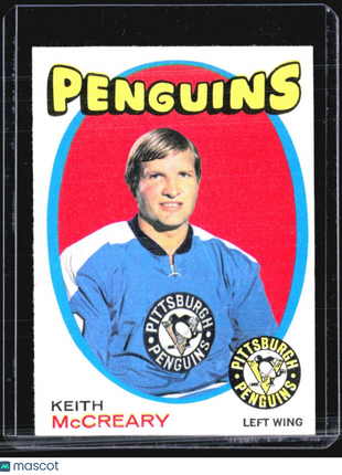 1971-72 O-Pee-Chee - #188 Keith McCreary