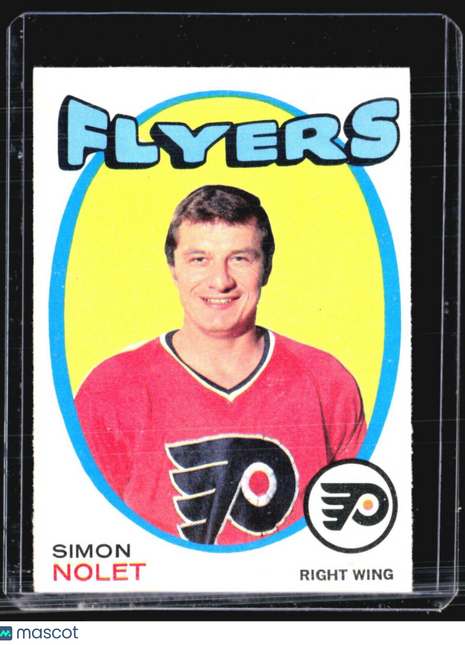 1971-72 O-Pee-Chee - #206 Simon Nolet