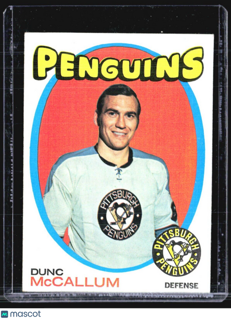 1971-72 Topps - #132 Dunc McCallum (RC)