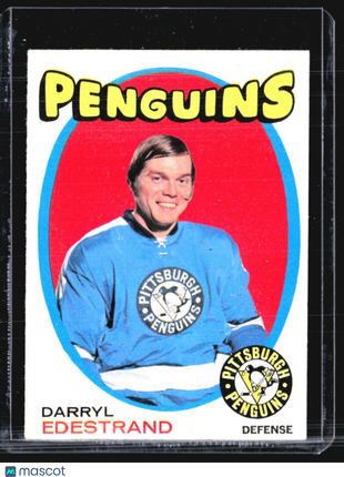 1971-72 O-Pee-Chee - #187 Darryl Edestrand (RC)