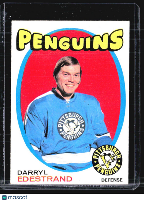 1971-72 O-Pee-Chee - #187 Darryl Edestrand (RC)