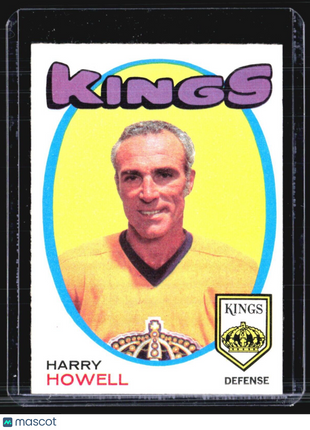 1971-72 O-Pee-Chee - #153 Harry Howell