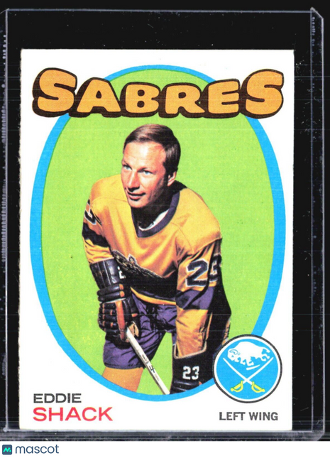 1971-72 Topps - #96 Eddie Shack